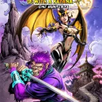 Monkey With A Katana #1 - Cover by Larry Tuason